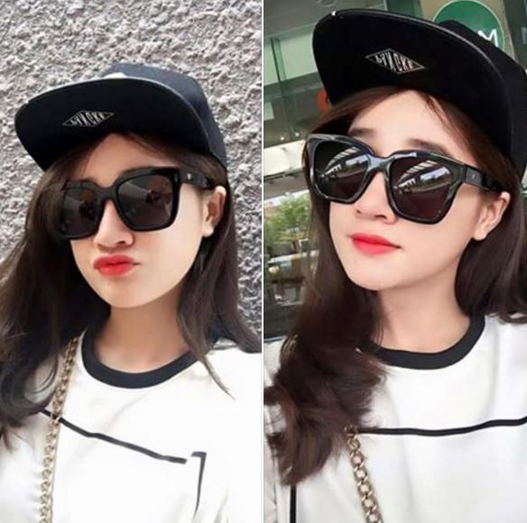 kính râm nữ kiểu dáng retro