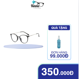Kính máy tính khung kim loại tròn Hàn Quốc