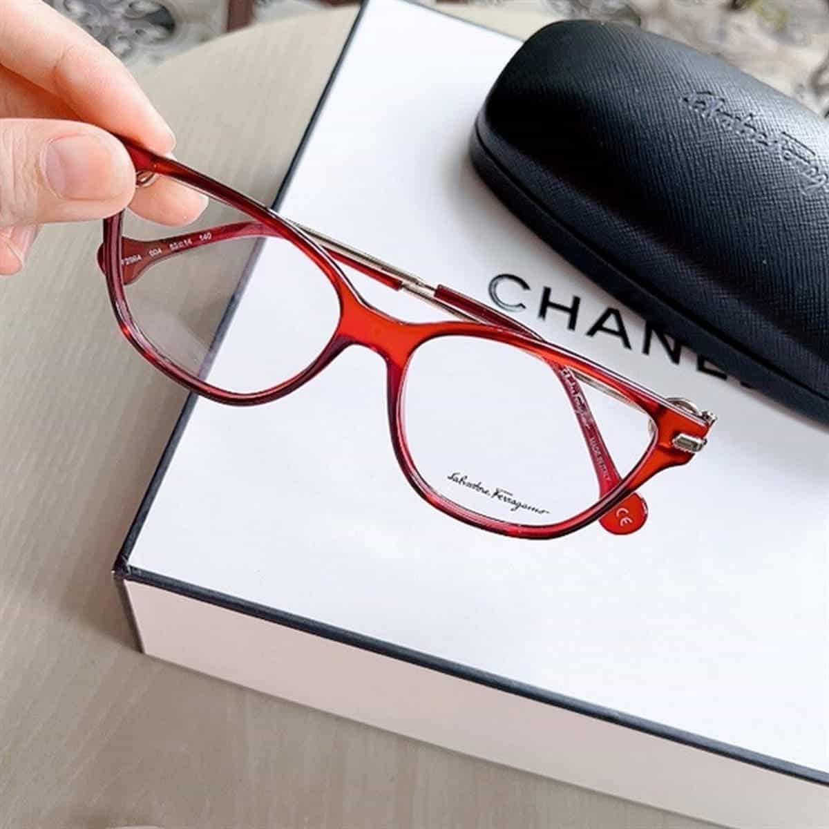 gọng kính viễn mỏng nhẹ cho nam mặt tròn